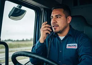 Aluguel de rádio comunicador para logística e transporte